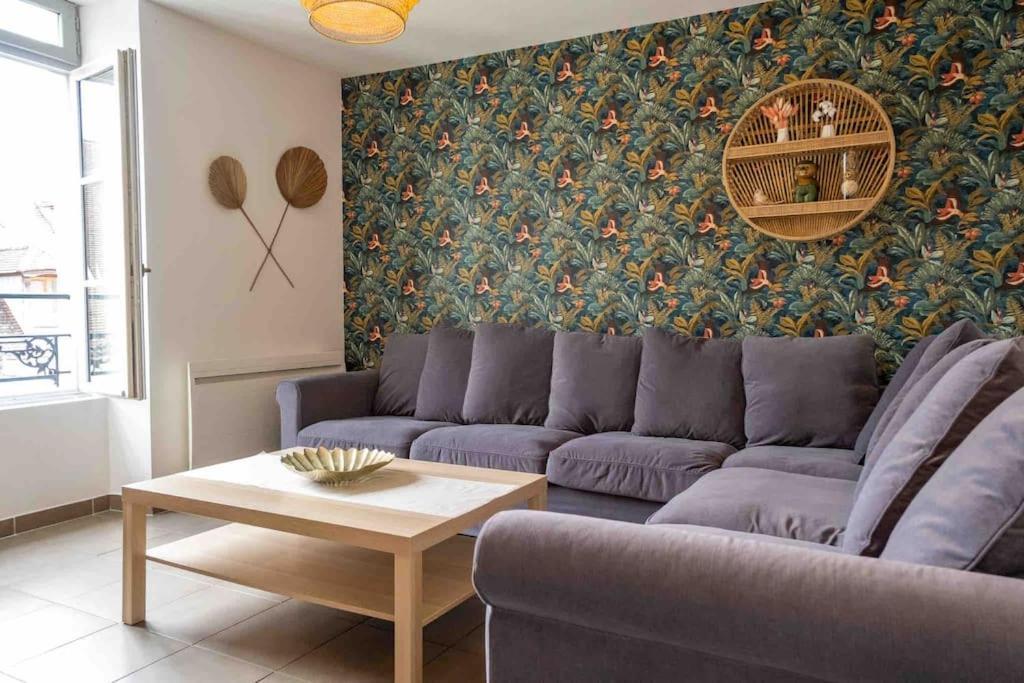 Superbe Duplex « Le Grevy » Lägenhet Dole Exteriör bild